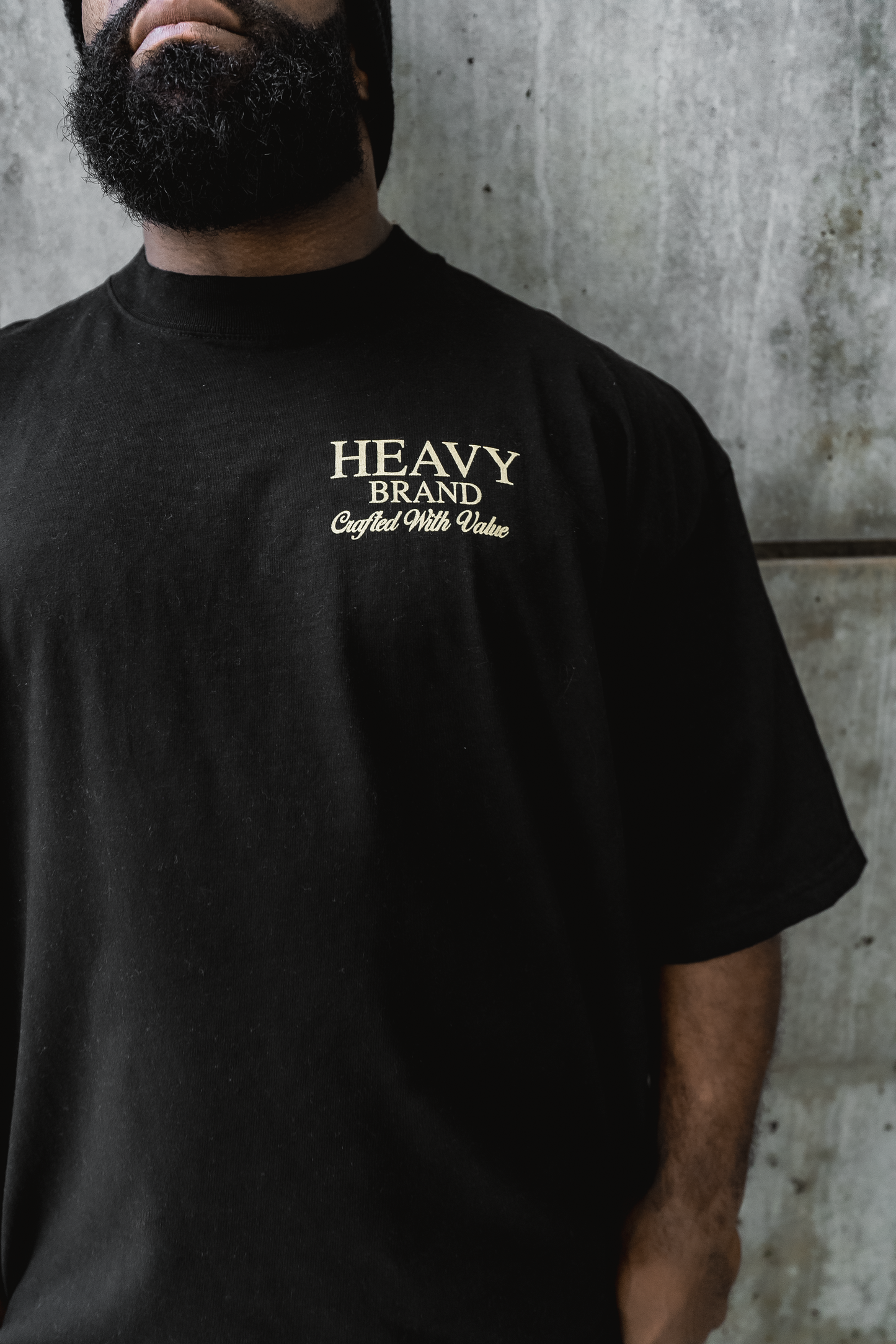 Heavy brand tee
