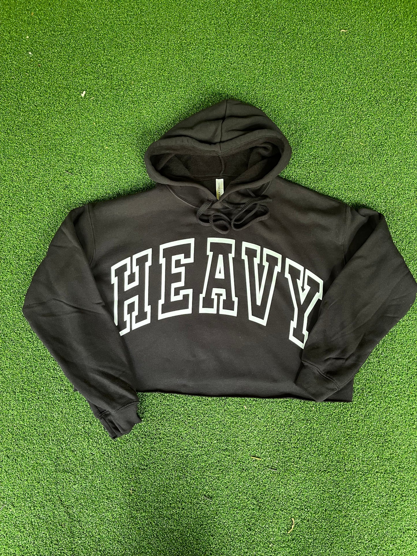 HEAVY CROP HOODIE