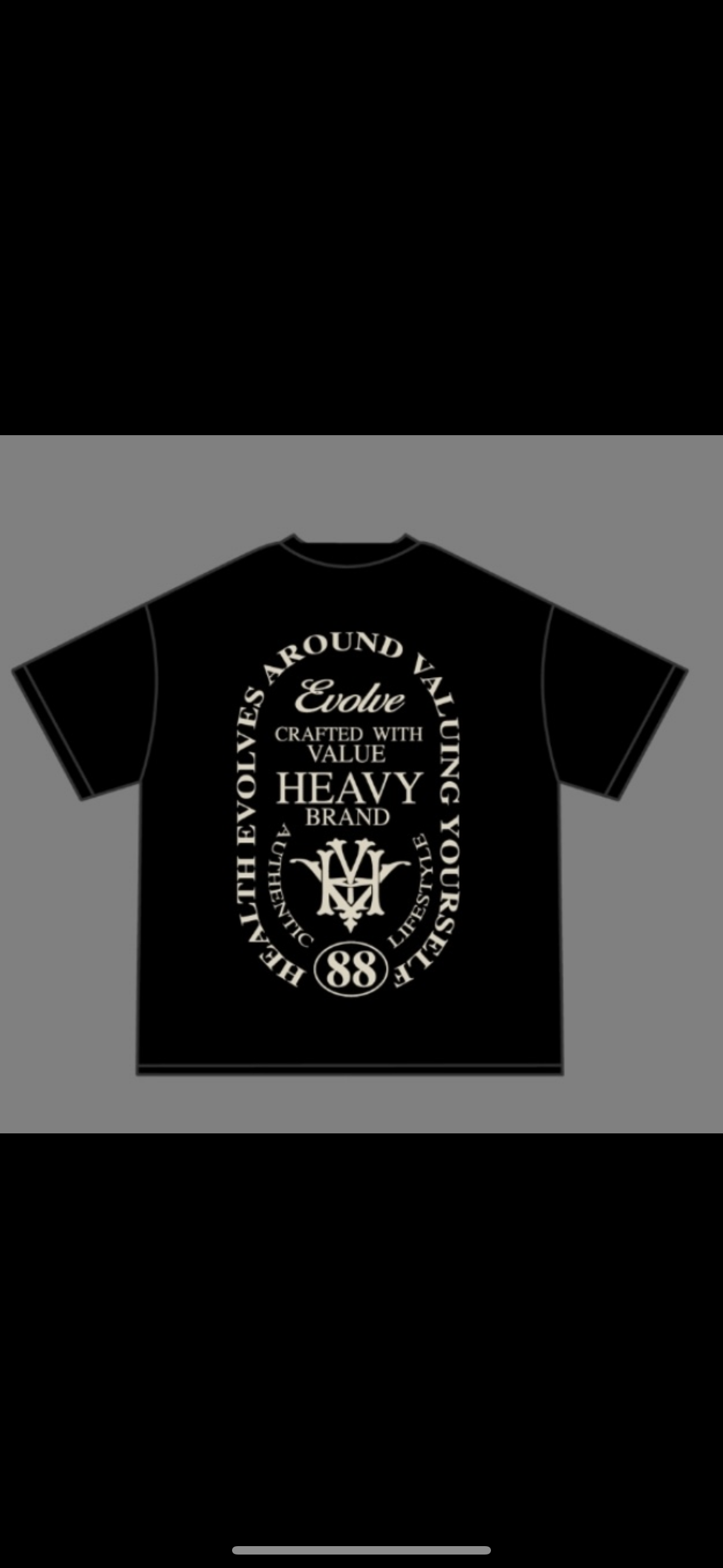 Heavy brand tee