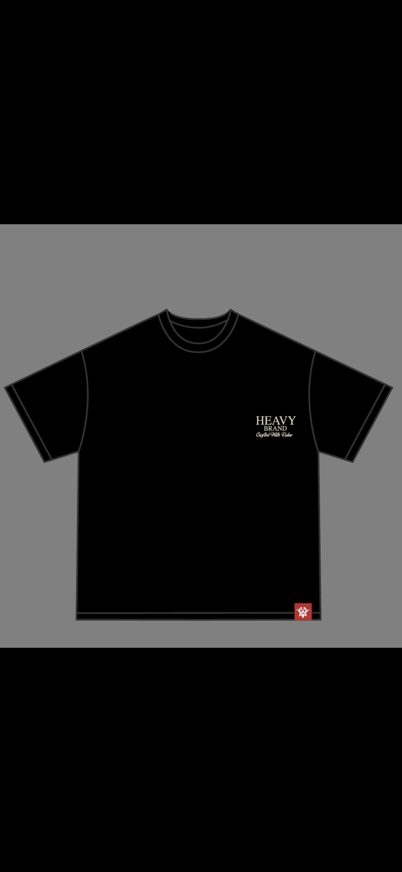 Heavy brand tee